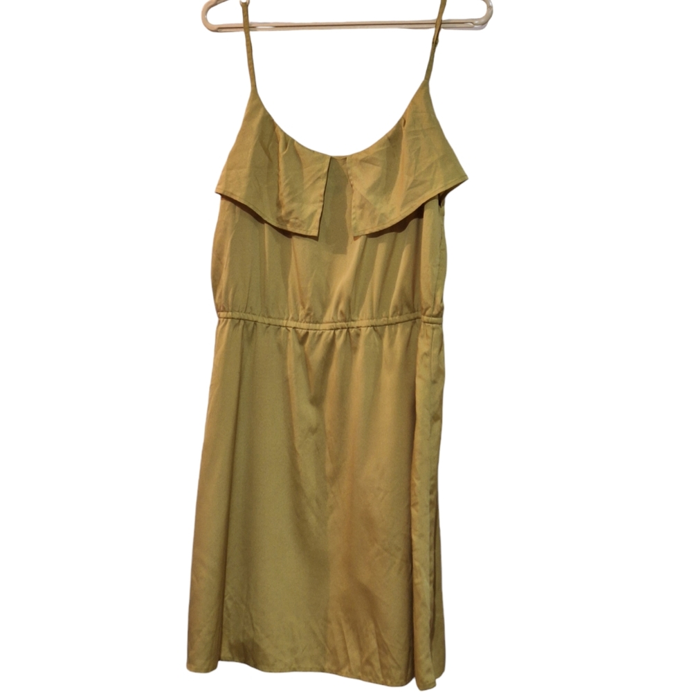H&M mustard yellow dress size 10